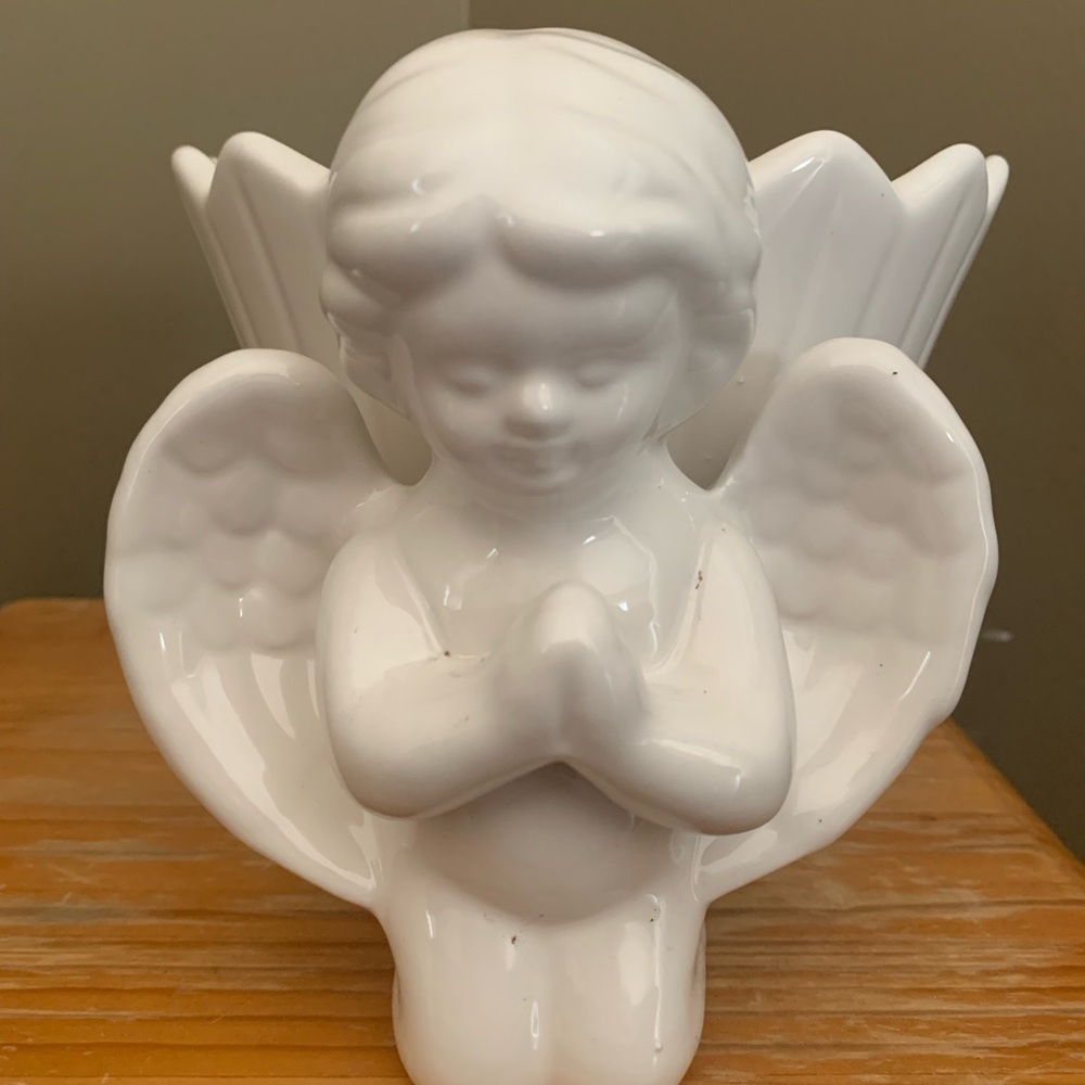 Angel Ceramic Planter